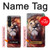 S0691 Peinture Leo Etui Coque Housse pour Sony Xperia 1 V