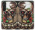 S0753 crâne Wing Etui Coque Housse pour Sony Xperia 1 V