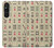 S0802 Mahjong Etui Coque Housse pour Sony Xperia 1 V