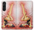 S1669 Afficher Fille Millésime Etui Coque Housse pour Sony Xperia 1 V