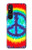 S1870 Tie Dye Paix Etui Coque Housse pour Sony Xperia 1 V