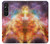 S1963 Nébuleuse Arc en ciel espace Etui Coque Housse pour Sony Xperia 1 V