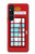 S2059 Angleterre britannique Cabine téléphonique Minimaliste Etui Coque Housse pour Sony Xperia 1 V