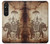 S2102 Art de la peinture thaïlandaise Bouddha sur Elephant Etui Coque Housse pour Sony Xperia 1 V