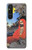 S2234 Maître Zen Bodhidharma Yoshitoshi Etui Coque Housse pour Sony Xperia 1 V