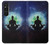 S2527 Yoga La nature Univers Etui Coque Housse pour Sony Xperia 1 V