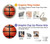 S2538 Le basket-ball Etui Coque Housse pour Sony Xperia 1 V