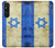 S2614 Israël Vieux Drapeau Etui Coque Housse pour Sony Xperia 1 V