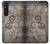 S2892 Symbole Triskele Texture de pierre Etui Coque Housse pour Sony Xperia 1 V