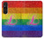 S2900 Arc en ciel LGBT Fierté lesbienne Drapeau Etui Coque Housse pour Sony Xperia 1 V