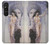 S3353 Gustav Klimt Allégorie de la sculpture Etui Coque Housse pour Sony Xperia 1 V