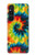 S3459 tie Dye Etui Coque Housse pour Sony Xperia 1 V