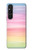 S3507 Coloré Arc-en-ciel pastel Etui Coque Housse pour Sony Xperia 1 V