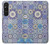 S3537 Motif marocain Mosaïque Etui Coque Housse pour Sony Xperia 1 V