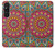 S3694 Modèle d'art hippie Etui Coque Housse pour Sony Xperia 1 V