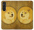 S3826 Dogecoin Shiba Etui Coque Housse pour Sony Xperia 1 V