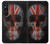 S3848 Crâne de drapeau du Royaume-Uni Etui Coque Housse pour Sony Xperia 1 V