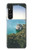 S3865 Europe Plage Duino Italie Etui Coque Housse pour Sony Xperia 1 V