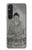 S3873 Dessin au trait Bouddha Etui Coque Housse pour Sony Xperia 1 V