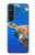 S3898 Tortue de mer Etui Coque Housse pour Sony Xperia 1 V