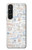 S3903 Timbres de voyage Etui Coque Housse pour Sony Xperia 1 V