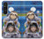 S3915 Costume d'astronaute paresseux pour bébé fille raton laveur Etui Coque Housse pour Sony Xperia 1 V