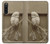 S1386 Sculpture papier Chouette Etui Coque Housse pour Sony Xperia 10 V