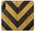 S2231 Noir et Jaune Ligne de risque rayé Etui Coque Housse pour Sony Xperia 10 V