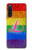 S2900 Arc en ciel LGBT Fierté lesbienne Drapeau Etui Coque Housse pour Sony Xperia 10 V