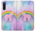 S3070 Arc en ciel pastel ciel Licorne Etui Coque Housse pour Sony Xperia 10 V