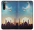 S3502 Coucher de soleil islamique Etui Coque Housse pour Sony Xperia 10 V