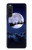 S3508 Noël Père Noël Lune Etui Coque Housse pour Sony Xperia 10 V