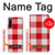 S3535 Rouge vichy Etui Coque Housse pour Sony Xperia 10 V