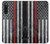 S3687 Drapeau américain de pompier mince ligne rouge Etui Coque Housse pour Sony Xperia 10 V