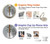 S3723 Carte de tarot l'âge des baguettes Etui Coque Housse pour Sony Xperia 10 V