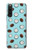 S3860 Motif à pois de noix de coco Etui Coque Housse pour Sony Xperia 10 V