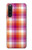 S3941 Plaid drapeau de la fierté lesbienne LGBT Etui Coque Housse pour Sony Xperia 10 V