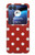 S2951 Rouge Pois Etui Coque Housse pour Motorola Razr 40 Ultra