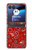 S3354 Rouge classique Bandana Etui Coque Housse pour Motorola Razr 40 Ultra