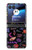 S3433 Néon graphique millésimé Etui Coque Housse pour Motorola Razr 40 Ultra