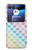 S3499 Motif coloré coeur Etui Coque Housse pour Motorola Razr 40 Ultra