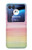 S3507 Coloré Arc-en-ciel pastel Etui Coque Housse pour Motorola Razr 40 Ultra