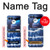 S3671 Tie Dye bleu Etui Coque Housse pour Motorola Razr 40 Ultra