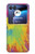 S3675 Tâche de couleur Etui Coque Housse pour Motorola Razr 40 Ultra