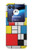 S3814 Composition de dessin au trait Piet Mondrian Etui Coque Housse pour Motorola Razr 40 Ultra