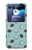 S3860 Motif à pois de noix de coco Etui Coque Housse pour Motorola Razr 40 Ultra