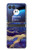 S3906 Marbre violet bleu marine Etui Coque Housse pour Motorola Razr 40 Ultra