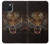 S0575 Tigre Visage Etui Coque Housse pour iPhone 15