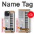 S0891 Clavier numérique Piano Etui Coque Housse pour iPhone 15