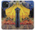 S0929 Van Gogh Café Terrasse Etui Coque Housse pour iPhone 15